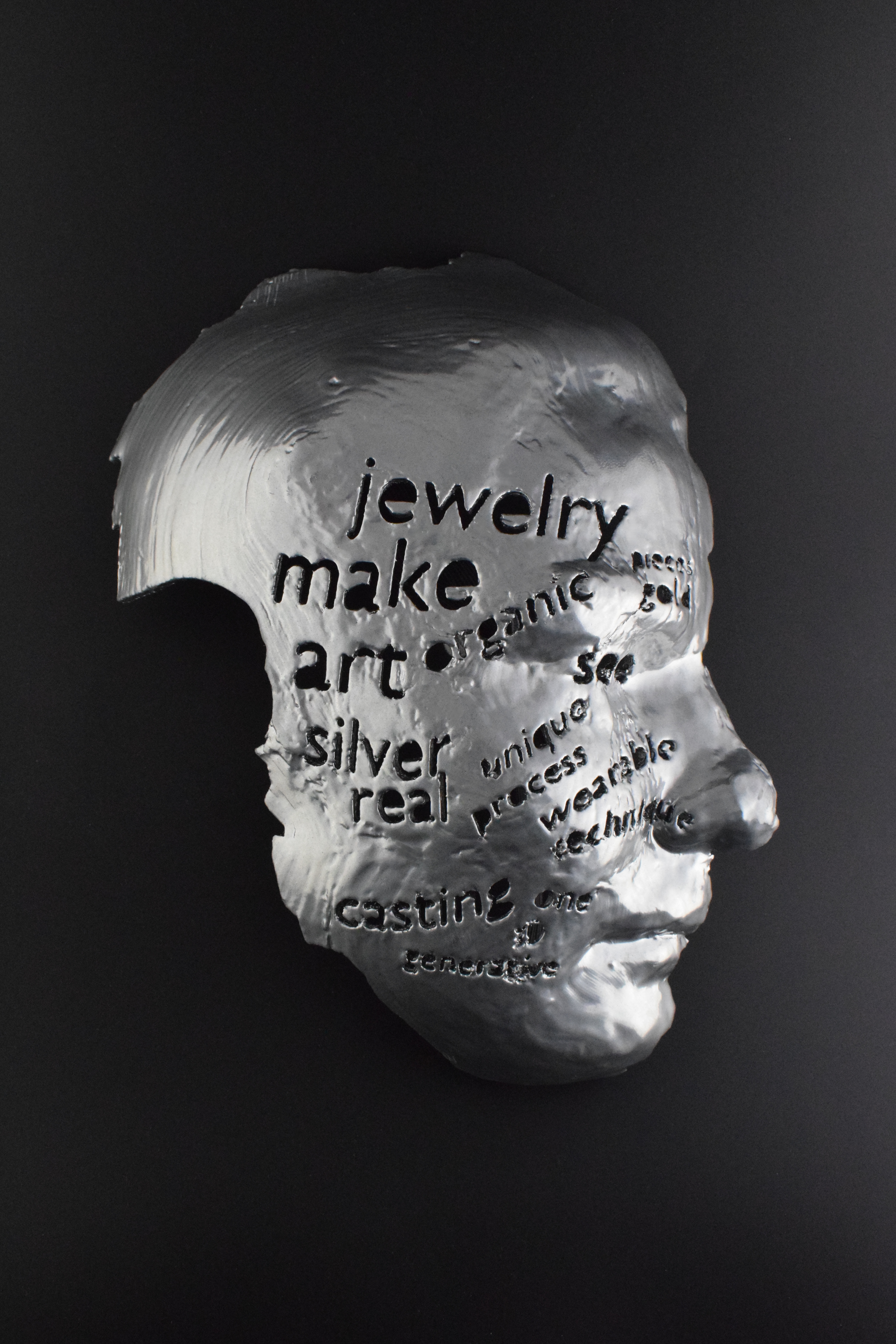 Hashtag Mask, detail