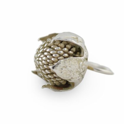 real sterling silver berry pendant